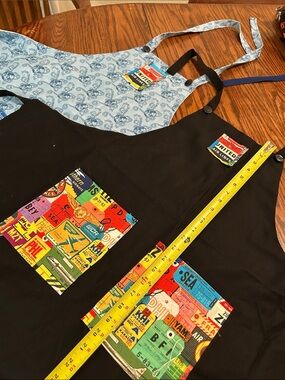 2 United Airlines flight attendant aprons !